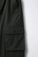 PANTALON CARGO TECHNIQUE À JAMBES LARGES