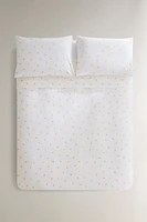 MIMOSA PRINT COTTON DUVET COVER