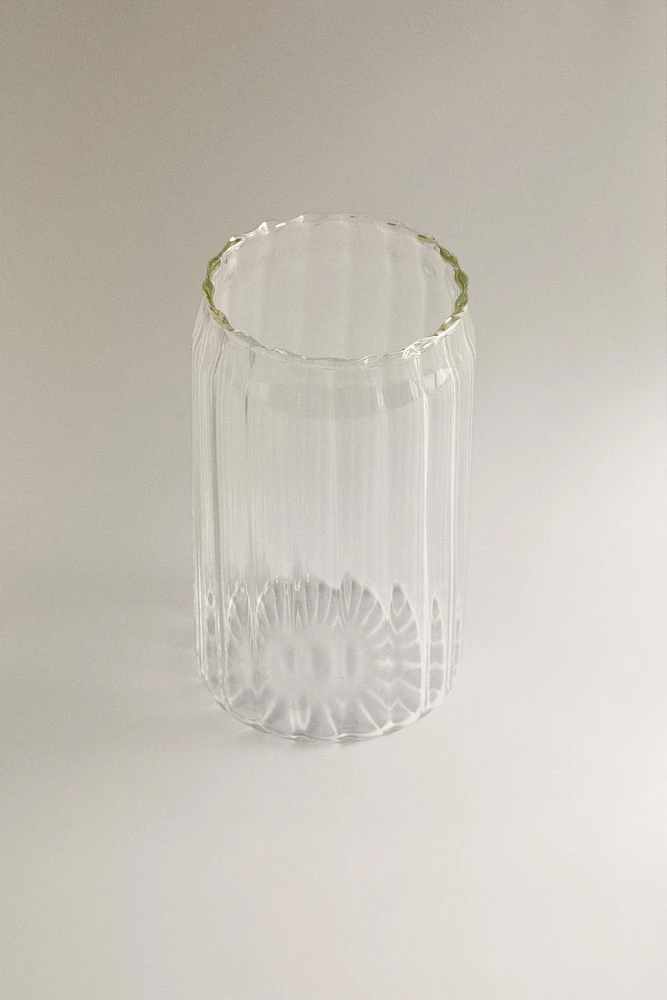 PORTE-BROSSES À DENTS BOROSILICATE