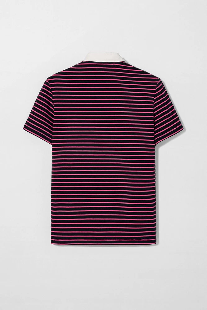STRIPED POLO SHIRT BOBBY GILLESPIE X ZARA