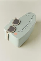 CHILDREN’S SILICONE CROCODILE LUNCH BOX