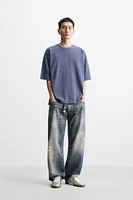 WASHED STRUCTURE T-SHIRT