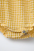 GINGHAM ROMPER