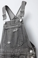 SALOPETTE LONGUE EN JEAN