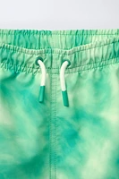 6-14 YEARS/ TIE-DYE SWIM SHORTS