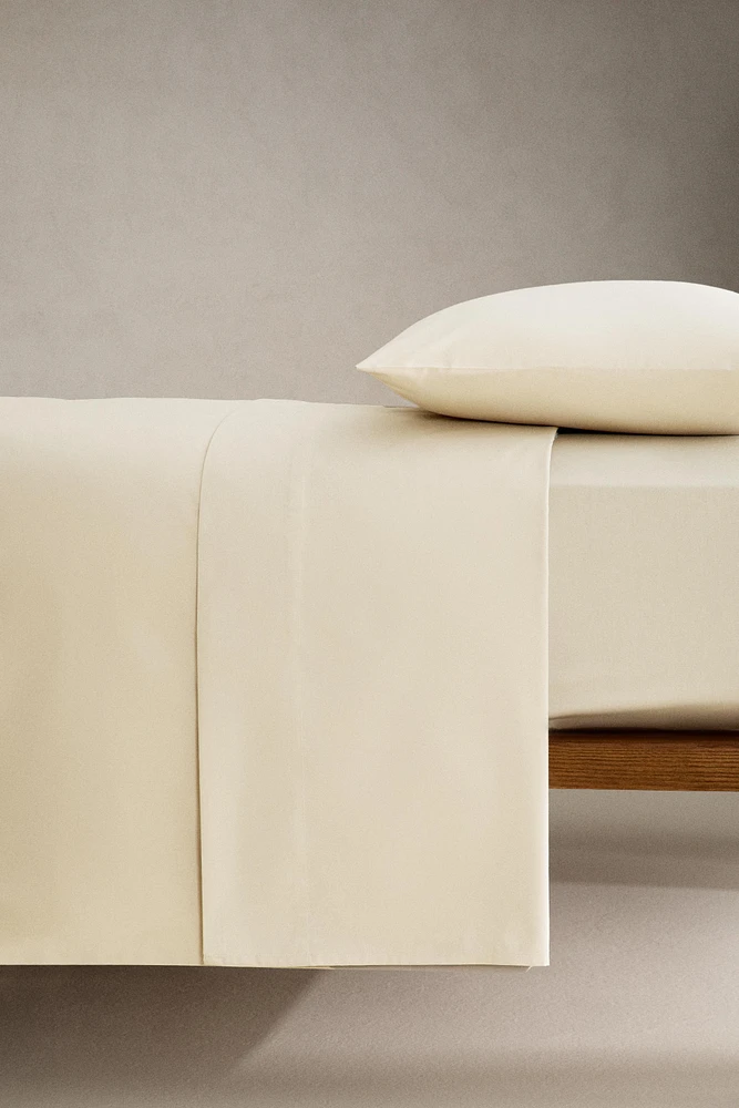 PERCALE FITTED SHEET | 15.7" THICK (200 THREAD COUNT)