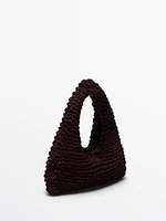 Mini split suede crochet bag - Limited Edition