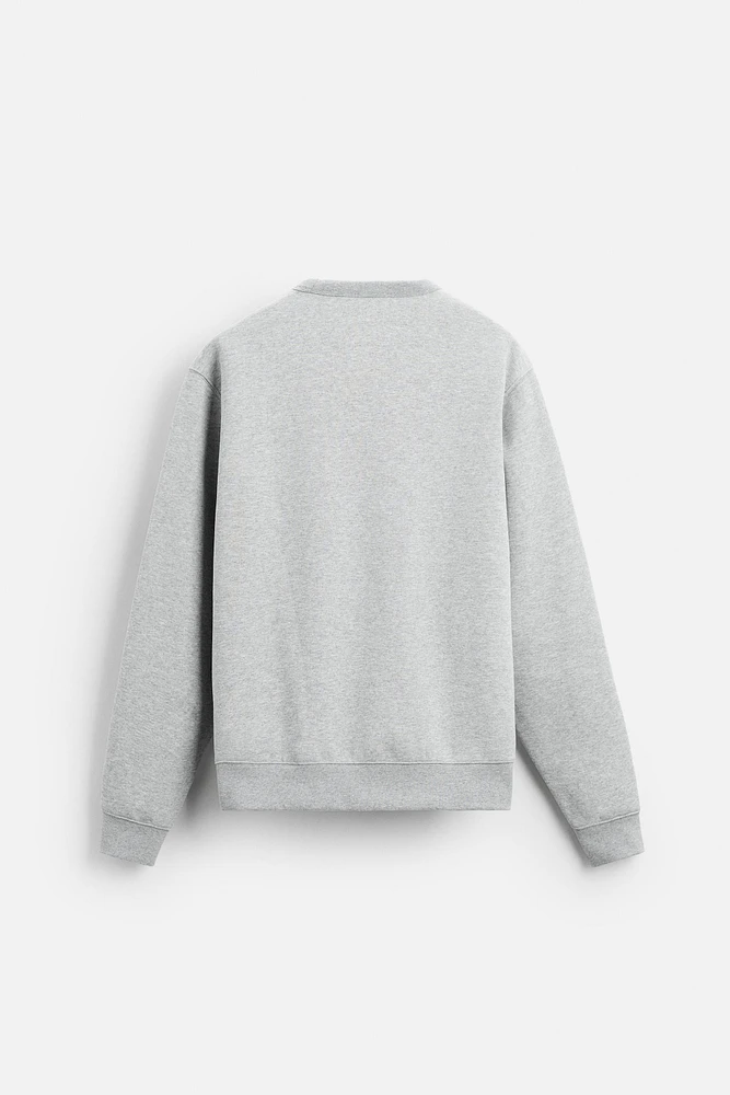 BASIC CREWNECK SWEATSHIRT