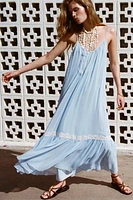 MIDI SLIP DRESS