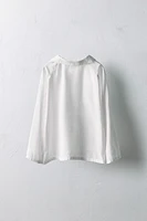 6-10 ANS/ CHEMISE COL EN POINTE LIMITED EDITION