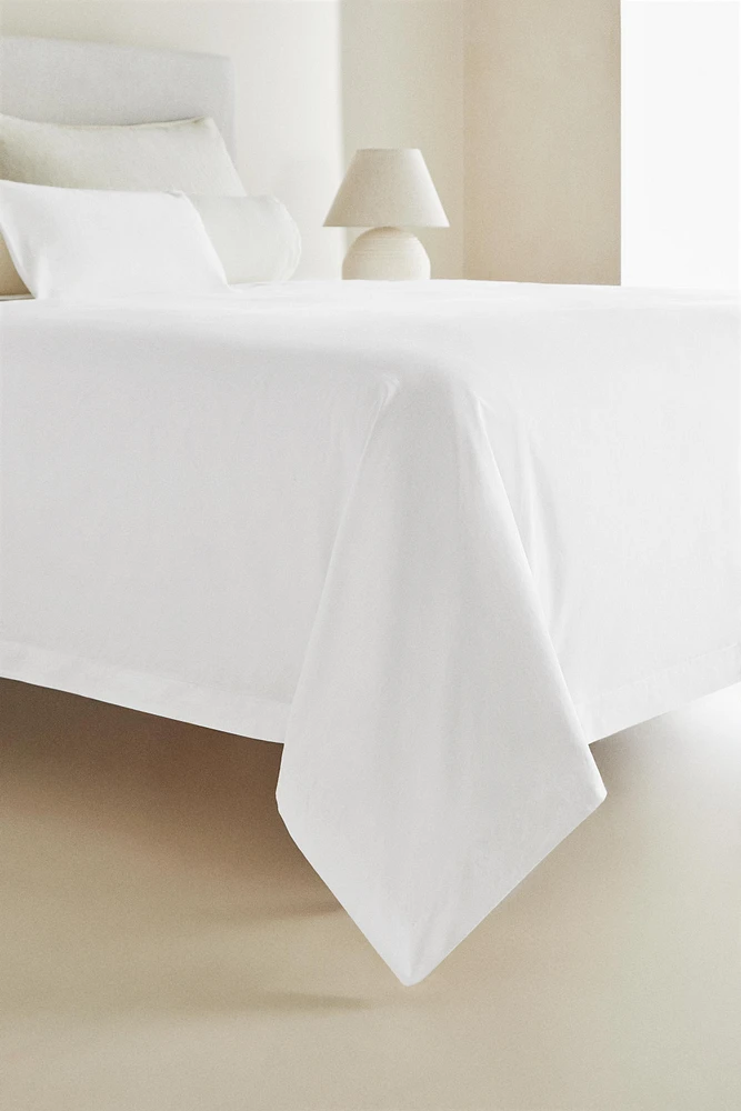 PERCALE COTTON FLAT SHEET (500 THREAD COUNT)