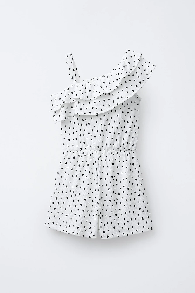 HEART SHORT JUMPSUIT