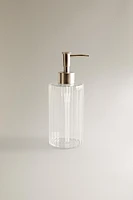 BOROSILICATE GLASS SOAP DISPENSER