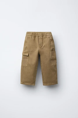 TWILL CARGO PANTS