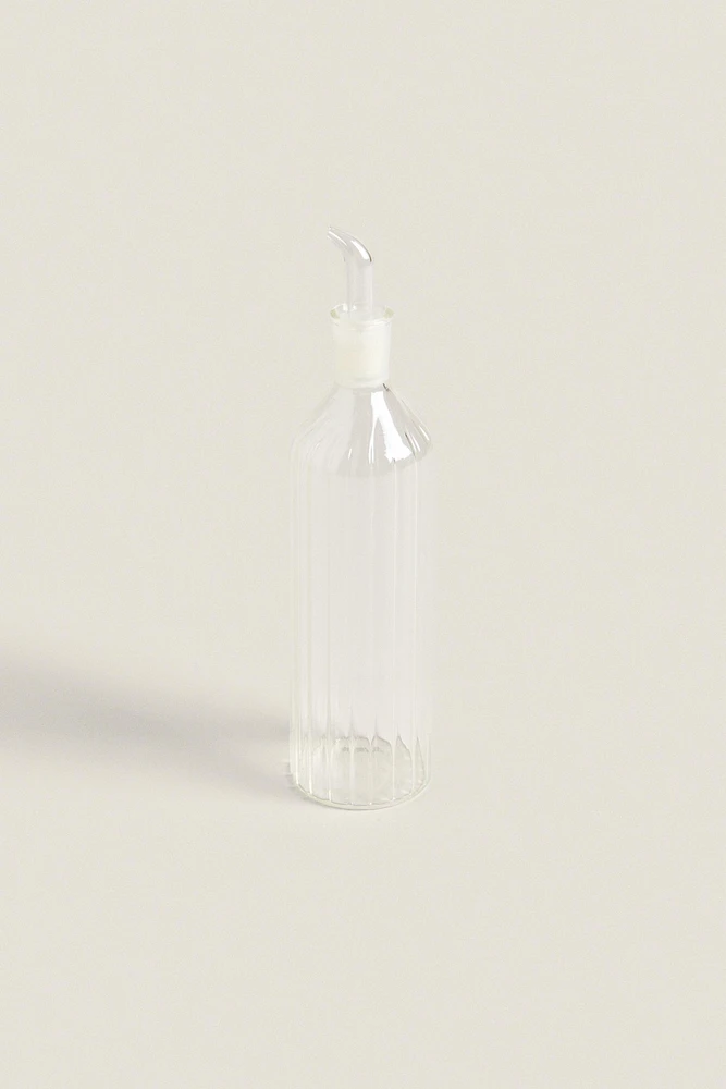 ROUND BOROSILICATE GLASS CRUET