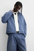 WASHED CANVAS JACKET