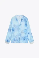 FLORAL PRINT BLOUSE