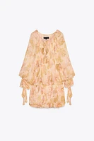 ROBE COURTE À IMPRIMÉ COLLECTION ZW