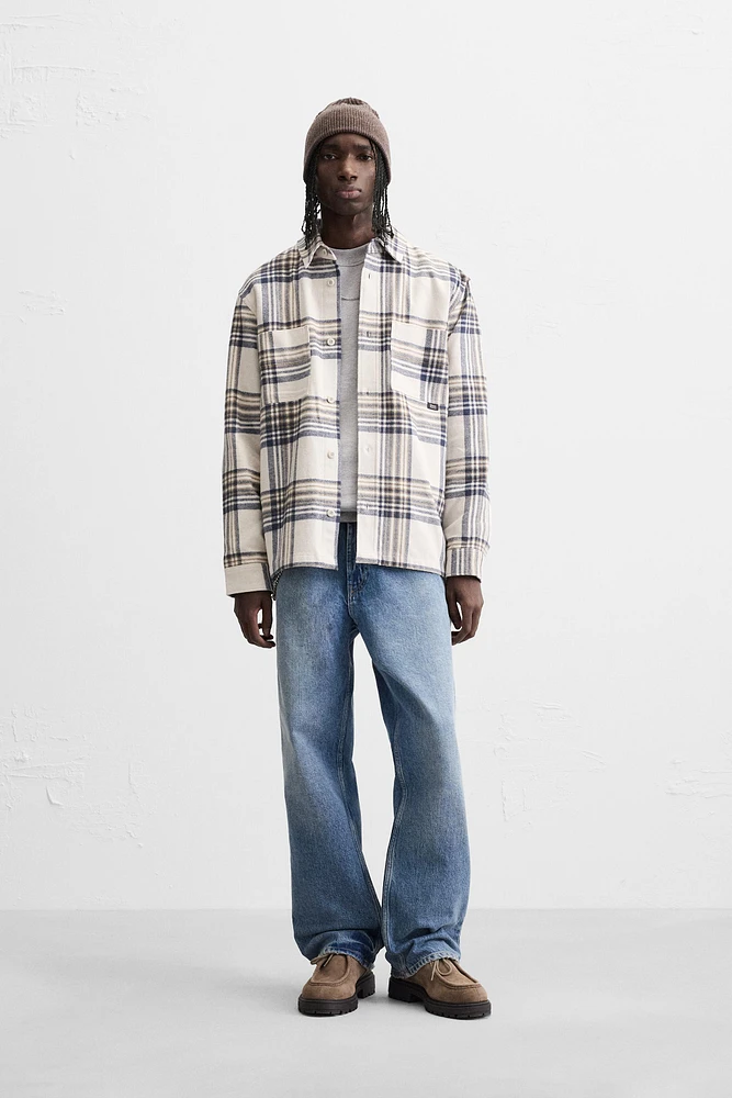 PLAID FLANNEL SHIRT