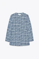 VESTE LONGUE STRUCTURÉE