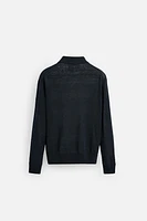 100% LINEN KNIT POLO SHIRT