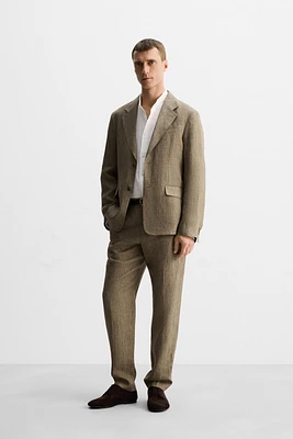 LIMITED EDITION 100% LINEN SUIT PANTS