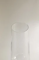 PLAIN BOHEMIA CRYSTAL FLUTE GLASS