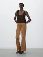 Bouclé knit top with thread detail - Studio
