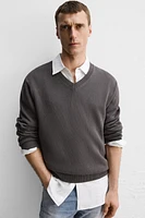 COTTON-LINEN SWEATER LIMITED EDITION