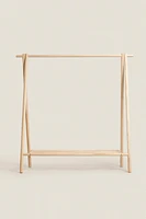 WOODEN CLOTHES RACK