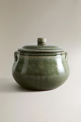 TERRACOTTA TUREEN WITH LID