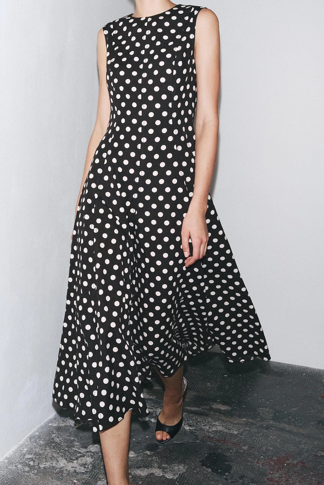 ZW COLLECTION SLEEVELESS MIDI DRESS