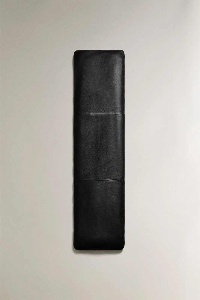 LEATHER BENCH CUSHION