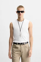 RIBBED TANK TOP
