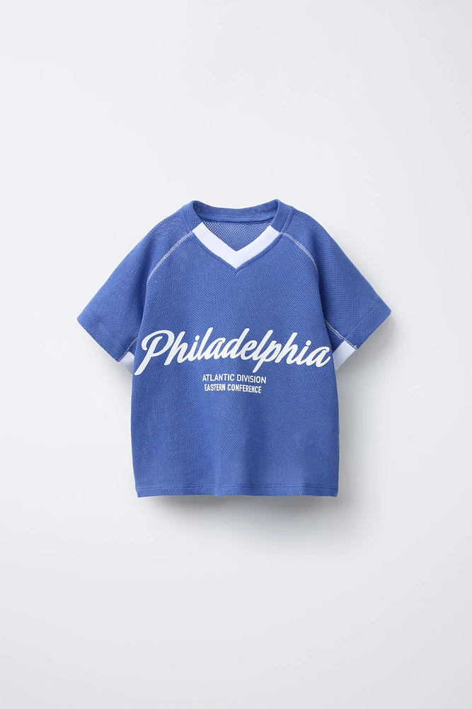T-SHIRT IMPRIMÉ 76EARS NBA