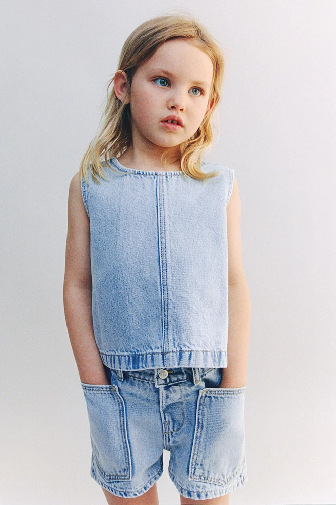 DENIM TOP