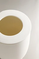 CORBEILLE À PAPIER SALLE DE BAIN TABLE CÉRAMIQUE
