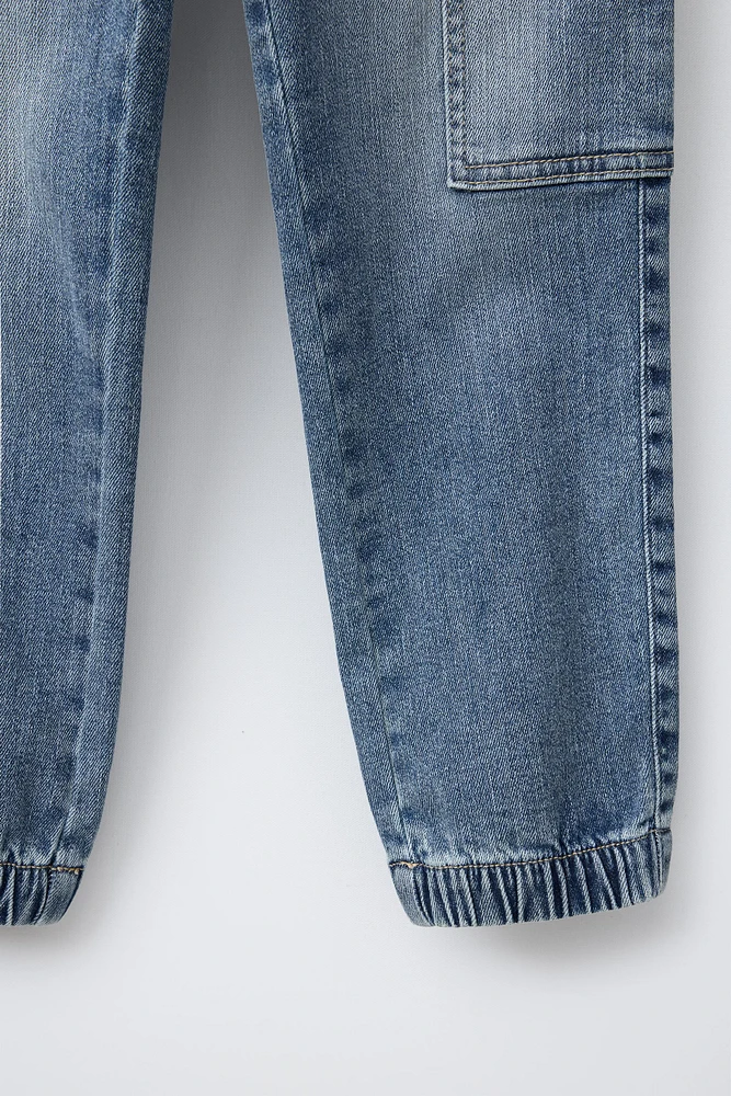 POCKET JOGGER JEANS