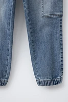 POCKET JOGGER JEANS