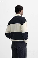 POLO EN MAILLE DE LIN ET COTON