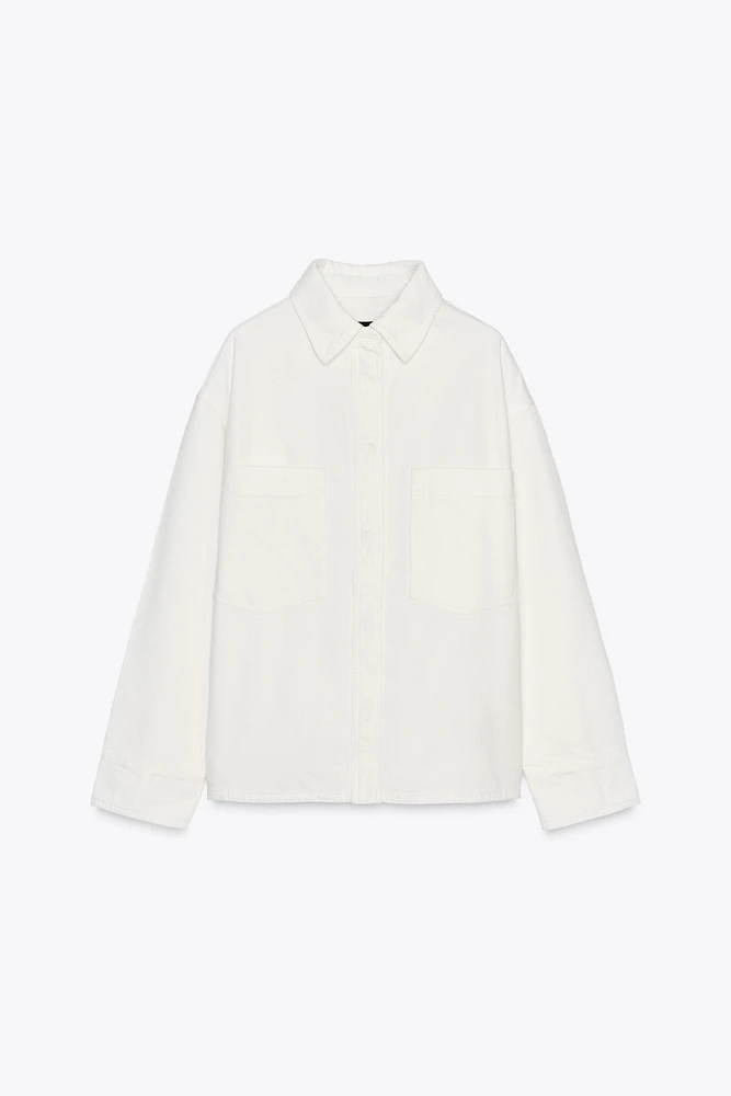 ZW COLLECTION POCKET OVERSHIRT