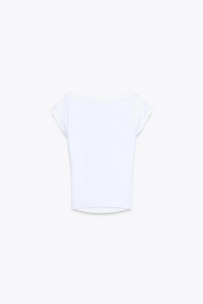BOATNECK T-SHIRT