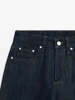 Jean wide leg full length taille mi-basse