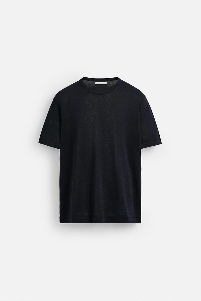 REGULAR FIT KNIT T-SHIRT