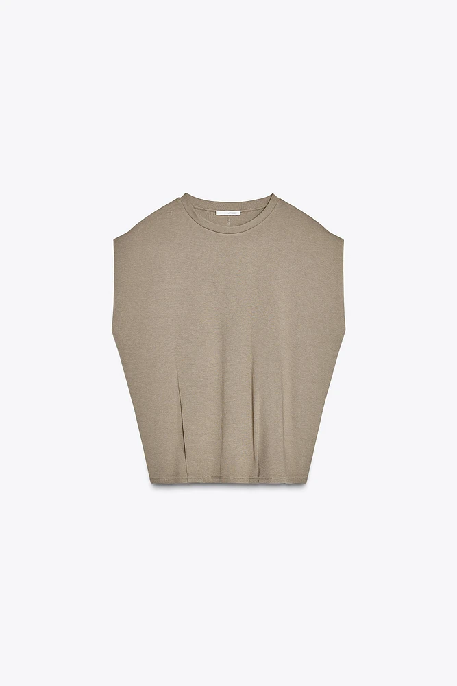 WASHED INTERLOCK T-SHIRT