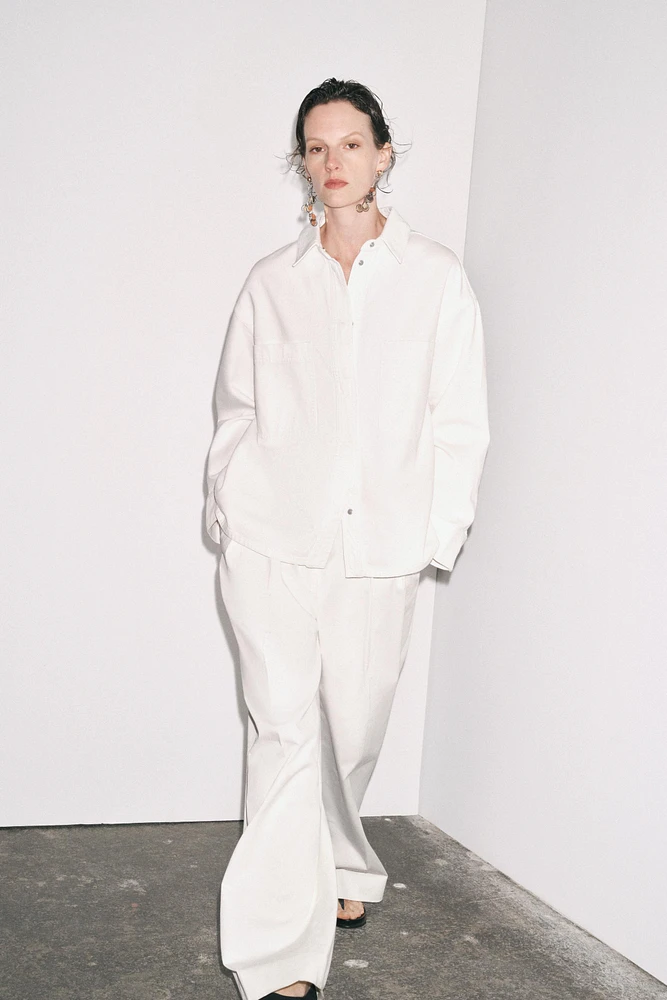 ZW COLLECTION POCKET OVERSHIRT