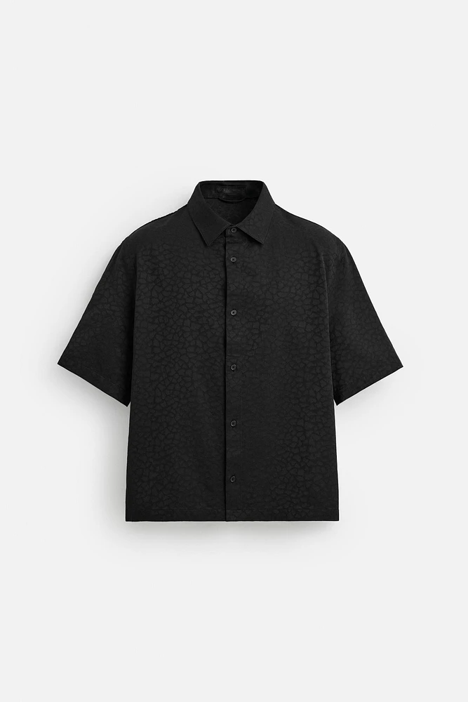 ANIMAL JACQUARD SHIRT