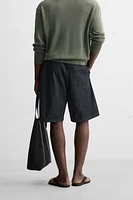 BERMUDA DENIM RELAXED FIT