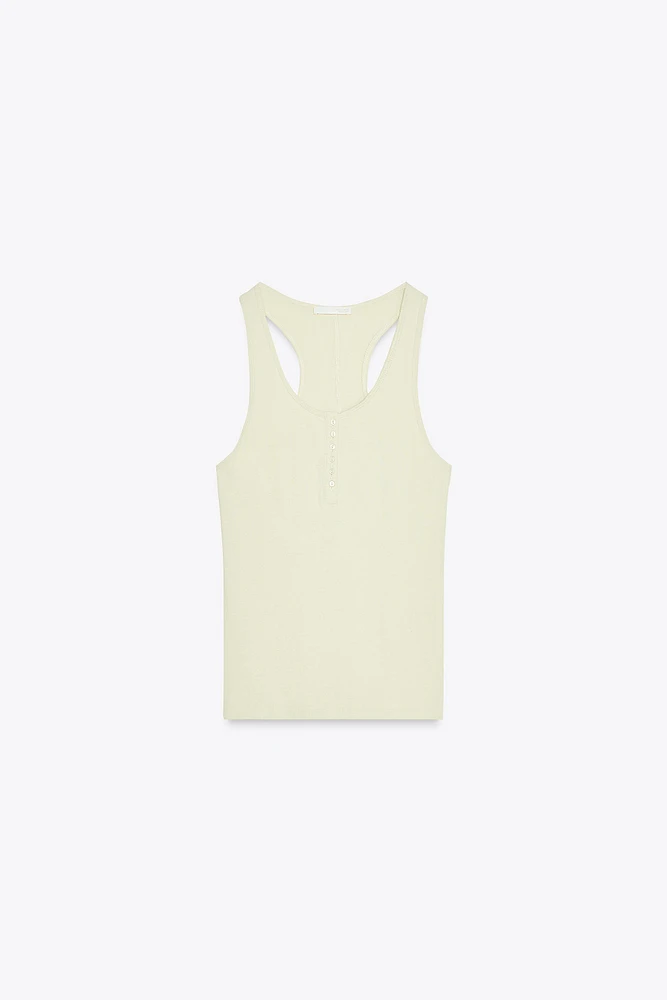 COTTON BUTTON TOP