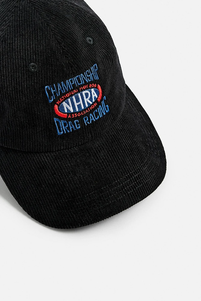 CORDUROY DRAG RACING PATCH CAP ©